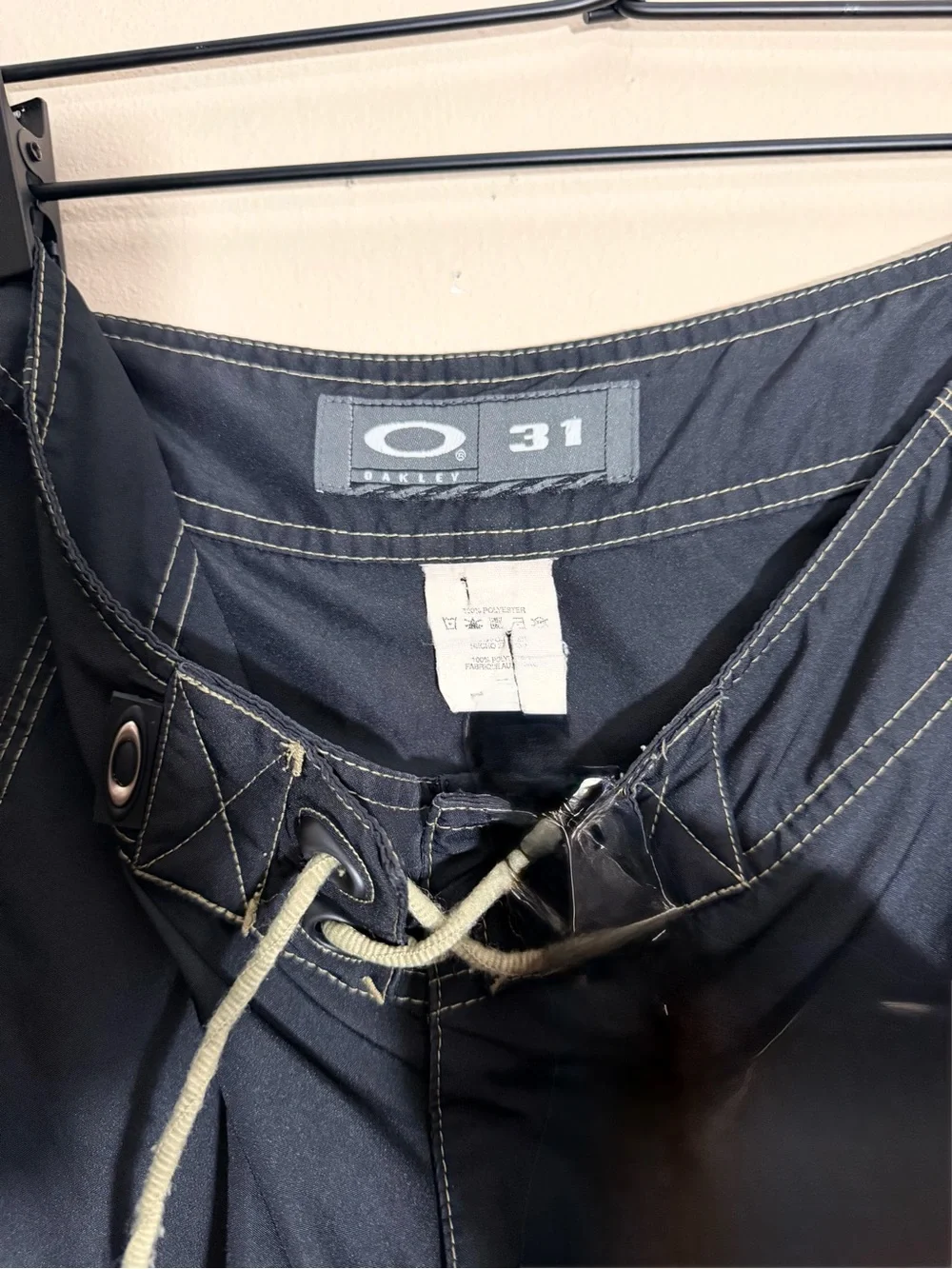 Vintage Y2K Oakley Software Spellout Board Shorts